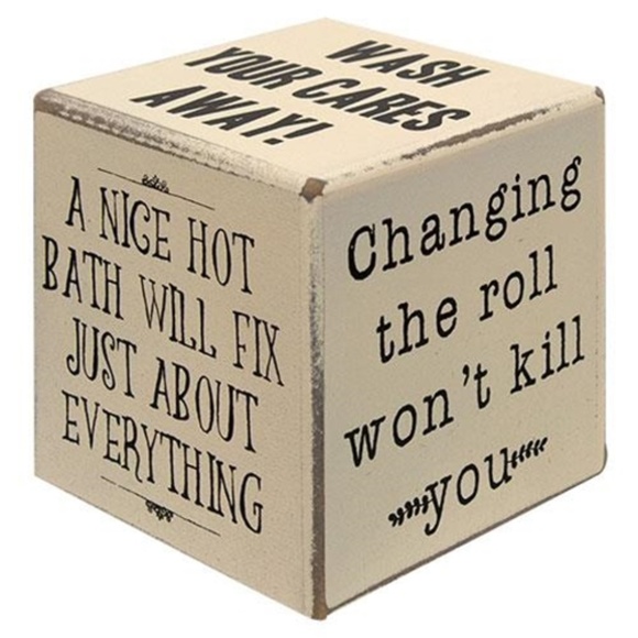 Other - New! Wash, Brush, Floss Six-Sided Block